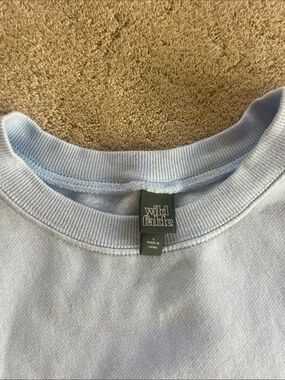 wild fable Light Blue women’s Crewneck Sweater